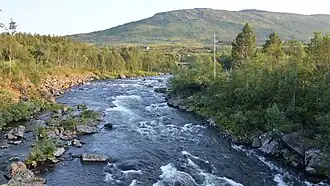 Der Bjoreio kurz vor dem Vøringsfossen