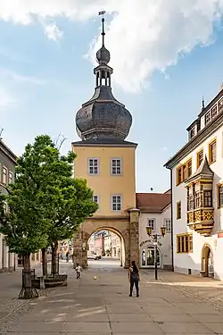 Das Blankenburger Tor in Saalfeld