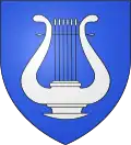 Variante 2 im Wappen von La Neuve-Lyre (auch Harfe)