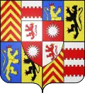 Wappen des Lamoral von Egmond, Fürst von Gavere, Graf von Egmond