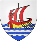 Wappen der Gemeinde Saint-Cyr-sur-Mer