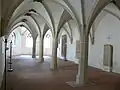 Kloster Blaubeuren mit dem gotischen Kapitelsaal erbaut als Versammlungsstätte seiner klösterlichen Gemeinschaft