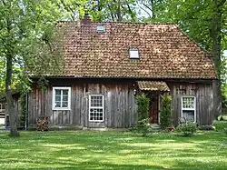 Häuslingshaus (denkmalgeschützt) in Bleckmar, Stadt Bergen (Landkreis Celle)