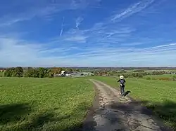 Blick über Altensturmberg auf die Höhen nördl. der Wupper