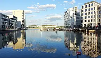 Phoenixsee und Randbebauung 2024