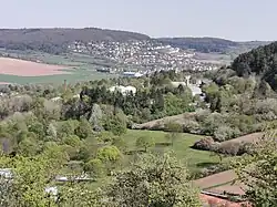 Blick auf die ehemalige Tauberfranken-Kaserne in Lauda