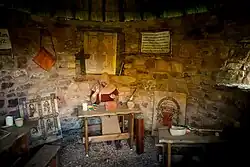 Skriptorium der Klostersiedlung