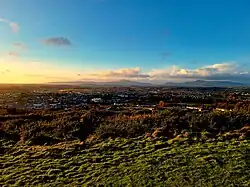 Blick vom Vinegar Hill über Enniscorthy