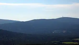 Seehügel (Mitte) von der Kösseine aus gesehen