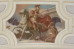 Martin teilt seinen Mantel mit einem Bettler