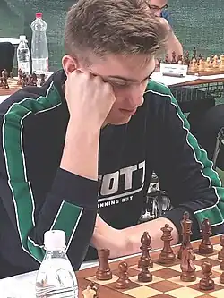 Felix Blohberger beim Mitropa Cup 2019 in Radenci