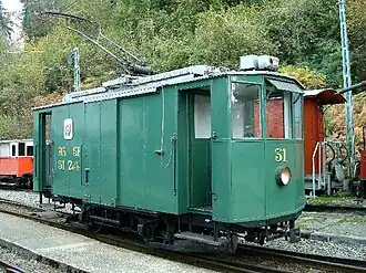 Posttriebwagen Ze 2/2 31