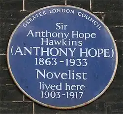 Anthony Hope Hawkins.