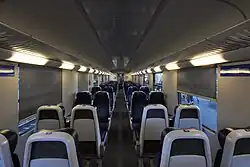 4er-Sitzgruppen in der Wagenmitte