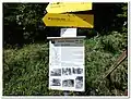 Bockerlbahnweg-Hinweistafeln am Spitzingsattel