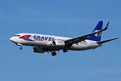 Boeing 737-800 der Travel Service