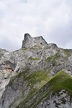 Blick von Süden auf Labenbecher bzw. Bogenkar