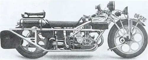 Das Modell „Langtourer“ mit 600 cm³ von 1928.