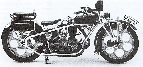 Das Modell „Tourer“ mit 600 cm³ von 1927.