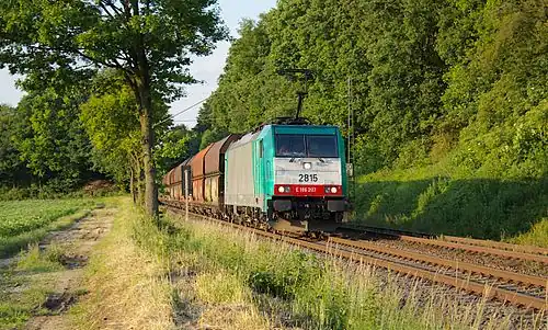 Ganzzug zwischen Übach-Palenberg und Herzogenrath