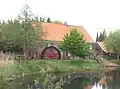 Die Bongartzmühle mit Wasserrad