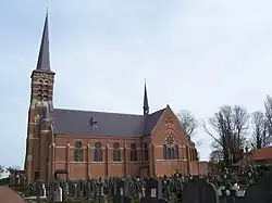 Bonifatiuskerk in Kwadendamme