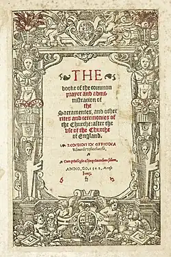Cranmers Book of Common Prayer von 1549