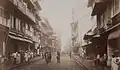 Straße in Bombay 1875