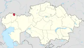 Lage in Kasachstan