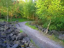 Geschotterter Rundweg