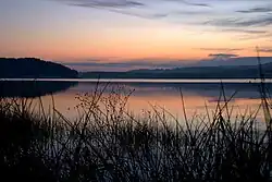Dämmerung am Bostalsee