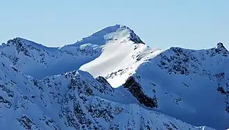 Der Botzer von Nordosten, von der Agglsspitze gesehen