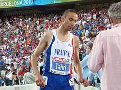 Bouabdellah Tahri, zuvor über 3000 Meter Hindernis Medaillengewinner bei Europa- und Weltmeisterschaften – Rang neun in 3:44,24 min