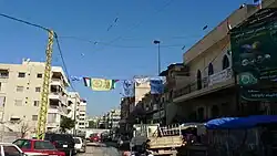 Einfahrt zum Flüchtlingslager in Burj el Barajneh