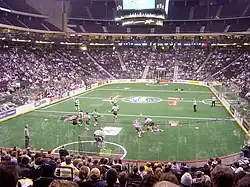 Lacrosse-Spiel im Xcel Energy Center