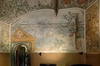 Wandmalerei mit der Jonas-Legende