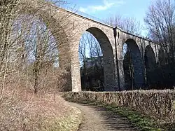 ehemalige Eisenbahnbrücke über den Iterbach