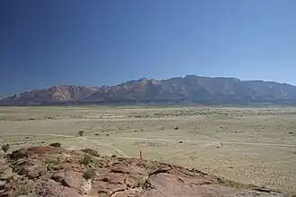 Ansicht des gesamten Brandbergmassiv