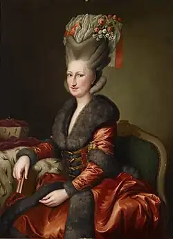 Amalie von Pfalz-Zweibrücken-Birkenfeld-Bischweiler (um 1780)