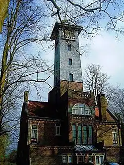 Feuerwachturm mit Wohnhaus, Hilvarenbeek, 1905