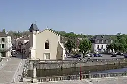 Die Kirche Notre-Dame in Brantôme