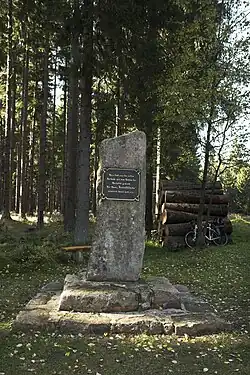 Kartoffeldenkmal südlich von Braunlage