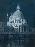 Santa Maria Della Salute by Moonlight, 1897