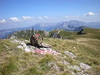 Der höchste Gipfel Bregoč