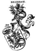 Stammwappen der von Breidbach (Johann Siebmacher)