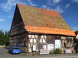 Der große Fachwerkstadel (Breitenbacher Straße)