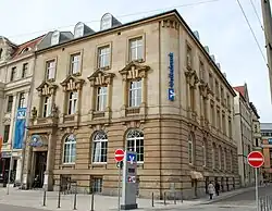 Gebäude der Volksbank im Breiten Weg 212