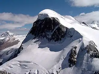 Das Breithorn vom Kleinen Matterhorn gesehen