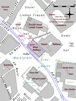 Marktplatz (als Ort sozialen Lebens) Am Markt (als Postadresse)