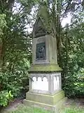 Grabstein der Familie Scheller auf dem Bremerhavener Friedhof in Wulsdorf